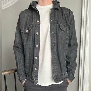 Hooded Jean Jacket